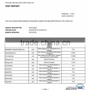 Oupusen 8 mm Indonesia Bulk Iron Wood Pellets thumbnail-4