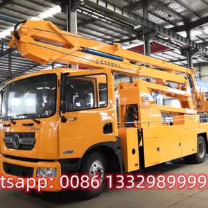 Factory Sale Good Price Dongfeng D9 20m-22m Hydraulic High Altitude Operation Vehicle for Sale thumbnail-4