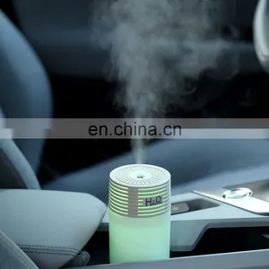 300ml Rechargeable Ultrasonic Cool Mist Fogger Humidity Control Mini Usb Air Humidifier With Led Light thumbnail-4