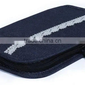 Portable Jean Cloth Jewelry Storage Bag Jewelry Pouch Travel Jewelry Organizer thumbnail-4