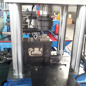High Speed Customized Steel Metal Purlin Shelf Cold Roll Forming Machine Pillar Beam Upright Roll Forming Machine thumbnail-3