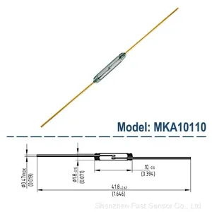 14mm Dry Contact Reed Switch MKA-14103 AT10-15/AT15-20/AT20-25/AT25-30/AT30-35 thumbnail-2