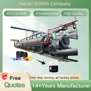 Plastic to Fuel Recycling Pyrolysis Machine 100kg to 50 Tons Waste PP/PA/ABS/aluminum Plastics Pyrolysis Machine thumbnail-3