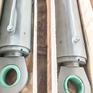 Heavy Duty Large Bore Long Stroke Marine Crane Hydraulic Cylinder China Manufacture thumbnail-4