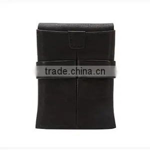 Customize Italian Leather Card Holder Men Business Card Pocket thumbnail-3