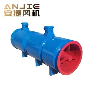 FBDNo5.0/2x5.5kw China Mining Ventilation Fan Axial Flow Fan Local Ventilation Fan thumbnail-2