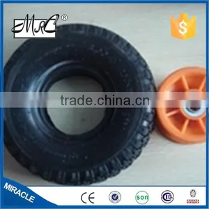 Top Quality Small Pneumatic Trolley Rubber Tyre Wheelbarrow Wheel 3.00-4 thumbnail-2