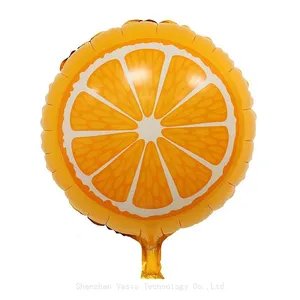 Wholesale Summer Fruit Aluminum Foil Balloons Watermelon Strawberry Orange for Birthday Party Themed Decorations thumbnail-3