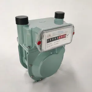 High Precision G4-G100 Aluminum/Steel Shell Diaphragm Membrane Gas Meter thumbnail-5
