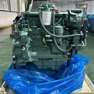 Genuine Volvo 4 Cylinder Engine Electric Start 73kw 4 Stroke Vovo D4D Complete Diesel Engine thumbnail-1