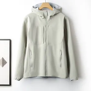 Customized Logo Windbreaker With Double-layer Warm Lining, Breathable and Waterproof Autumn and Winter Raincoat Coating, Windproof S-2XL thumbnail-5