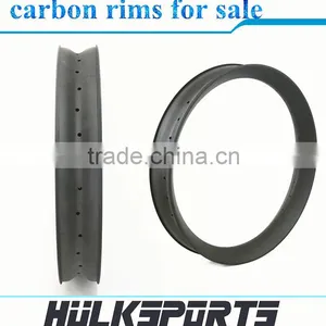 China Mountain Bike High-profile Carbon Wheels for Sale New Design Bicycle Parts Carbon 26er Mtb Rim thumbnail-1