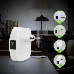 Aosion ODM/OEM Indoor Ultrasonic Mouse/Rat/Mosquito/Insect Repeller With Night Light thumbnail-5