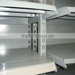 Light Duty Style and Single-sided Feature Supermarket Shelving for Sale thumbnail-3
