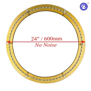 24 Inch Turntable Base for Dining Table | Low Noise Turntable Bearings | Low Noise Swivel Plate Base thumbnail-1