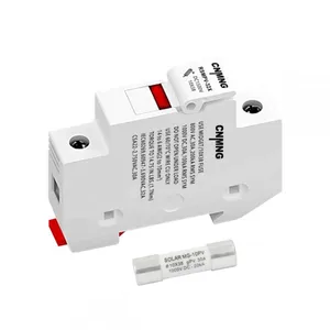 MGPV-38 IEC Certified 38mm Lead Small Photovoltaic Fuses With Customizable Options thumbnail-1
