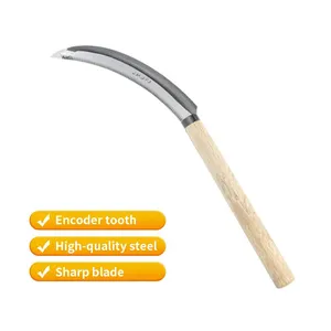 Carbon Steel Harvesting Sickle With Strong Forged Structure for Farm Tool Wholesalers Private Label Export Supply for African and Mi thumbnail-5