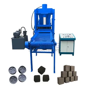 Carbon Black Briquette Machine Bamboo Charcoal Making Machine Shisha Cube Charcoal Briquette Machine thumbnail-1