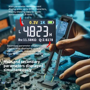 ZT-MD1 Smart Mini Tweezer Bridge Component Tester for SMD ESR, Capacitance, Resistance Measurement thumbnail-5