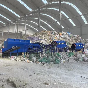 Turnkey Project Large-scale Urban Household Waste Trommel Screening Machine EPC thumbnail-1