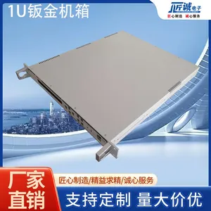 1U Rack-Mount Sheet Metal Chassis Custom Manufacturing thumbnail-3