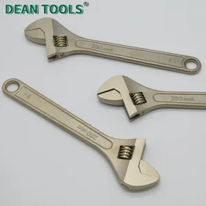 Sparkless Non Magnetic Beryllium Bronze Adjustable Wrench 4