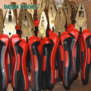 Non-Sparking Pliers, Beryllium Bronze, 1-Year Warranty, Free Replacement for Lineman thumbnail-1