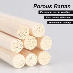 Dyed Black Color 3mm Diameter Rattan Sticks Reed Diffuser Stick Rattan Reeds Wood Reeds Stick thumbnail-3