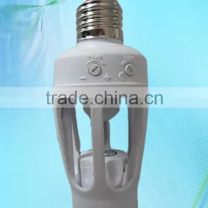 E27 PIR Motion Sensor Lamp Holder 110-240V/AC thumbnail-1