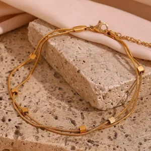 Stainless Steel Waterproof Anklet thumbnail-1