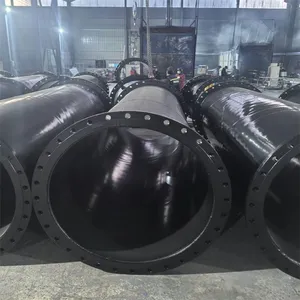DN80‑DN2600 Anti‑corrosion Coated Steel Pipe 3PE FBE TPEP Internal External Coating Buried Water Supply Sewage Steel Pipe thumbnail-1