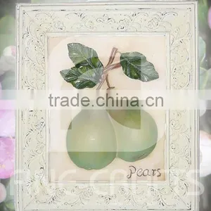 Decorative Resin Pear Wall Art thumbnail-1