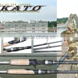 Hot Sale China Fishing Bass Rod High Quality Carbon Fiber Fishing Bass Rod thumbnail-2