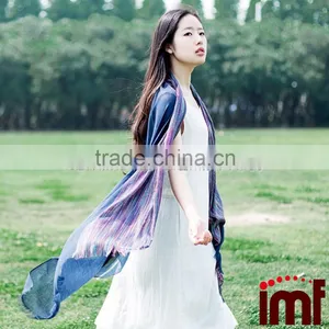 New Retro Women Lady Voile Soft Silk Scarf Large Beach Shawl thumbnail-1