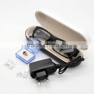 Wireless Inductive Kit Bluetooth Glasses Micro Spy Invisible Earpiece thumbnail-2