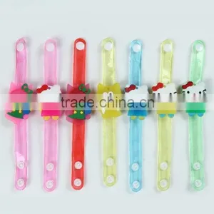 Hello Kitty Cat Cartoon Lovely Girl Customised Flashing Colorful Nights LED Necklace thumbnail-2
