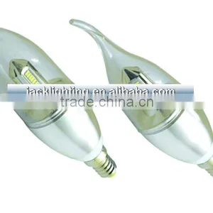 Promotional Good Quality 220V E14 Led Candle Lamp 3w, Candle Led Light Fixture thumbnail-3