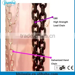 Colorful Snatch Block Chain Manual Chain Block 5 Ton Chain Pulley Block thumbnail-5