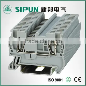 ST3-1.5 Spring Clamp Din Rail Terminal Block Spring Most Popular thumbnail-1