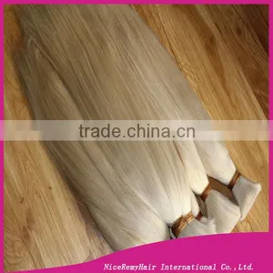 Cuticle Intact Unprocessed Russian Human Blonde Hair Bulk thumbnail-4