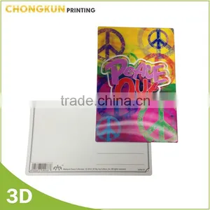 Factory Supply Cheap Souvenir Items 3D Postcard Printing thumbnail-6