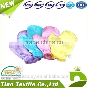 Cleaning Sponge Gloves High Quality Wood Fiber Kitchen Hand Glove thumbnail-1