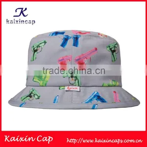 Cheap Colorful Pattern Wide Brim Bucket Hat thumbnail-1