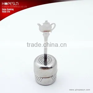 Stainless Steel Tea Leaf Isolator With Handle thumbnail-1