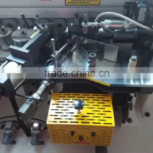 KDT Structure Full Automatic Edge Banding Machine for Pvc Wood Veneer Edge Banding on MDF thumbnail-2
