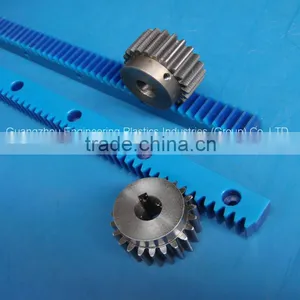 Factory Price Cnc Machining Flexible Nylon6 Gear Rack for Sliding Gate Nylon Gear Rack thumbnail-4
