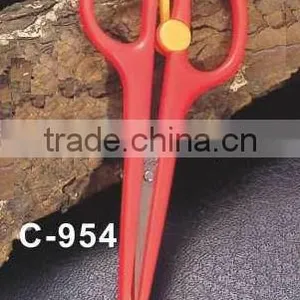 S/S+ABS 12.8*4.7*0.8 Children's Scissors/plastic Safety Scissors/student Scissors thumbnail-1