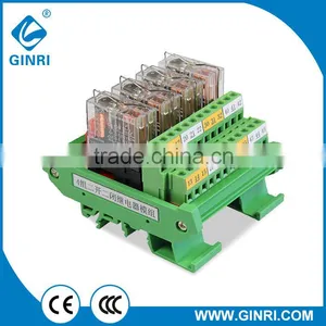 JR-4L2/4 Channel DPDT OMRON Relay Module (PLC Output Amplified Board) thumbnail-1