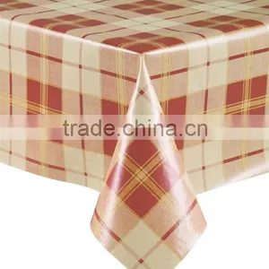 Wholesale Vinyl Tablecloths Table Cloth Covers Pvc Table Cloth With Nonwoven Backing thumbnail-1
