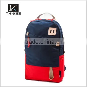 Thinkee School Backpack Custom High Quality Black Canvas School Backpack thumbnail-3